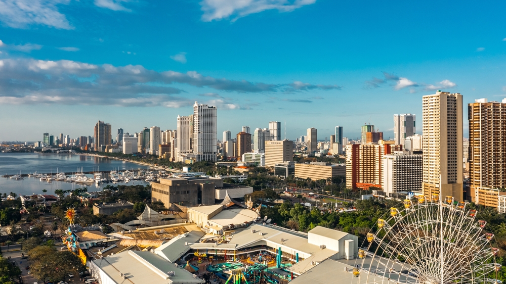 Cityscape,Of,Manila,The,Capital,Of,The,Philippines